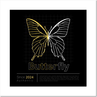 BUTTERFLY Posters and Art